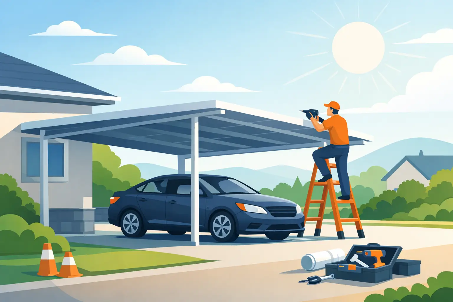 Carport Cover Installation Done Right