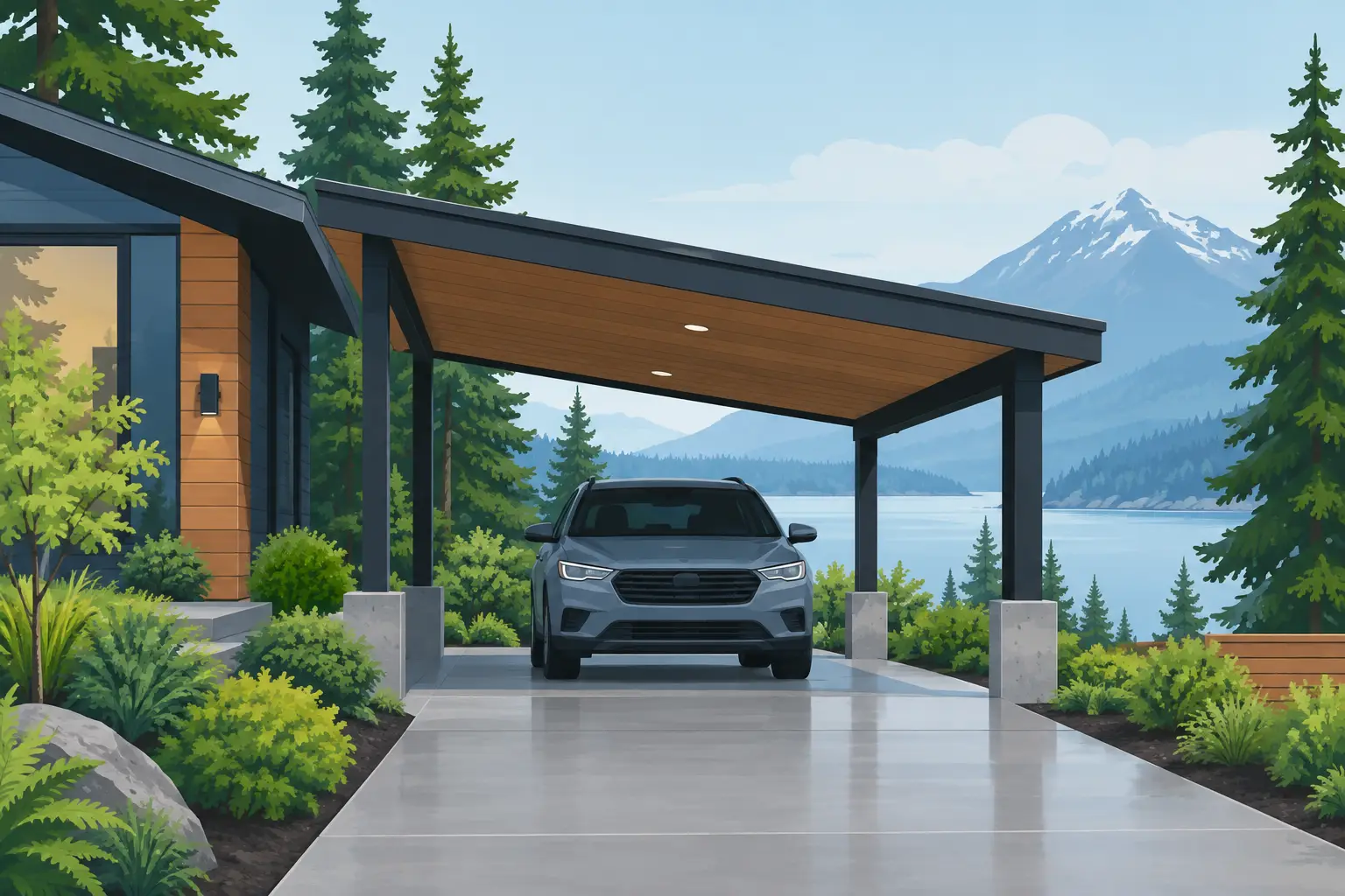 Best Carport Designs for Homes That Fit PNW