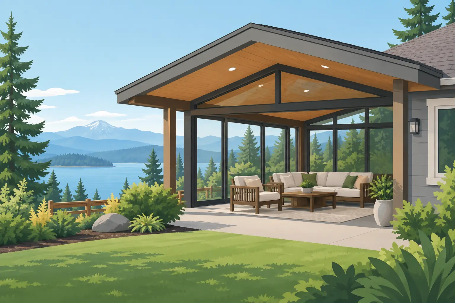 Patio Room Additions for Northwest Homes
